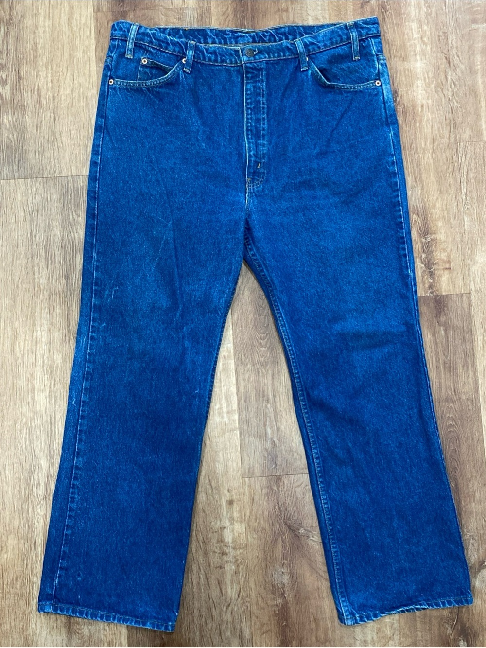 Vintage 80’s Levi's 517 Jeans Orange Tab Mens Blue Medium Wash Bootcut USA Made